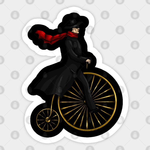 Cycling Sticker by Erena Samohai